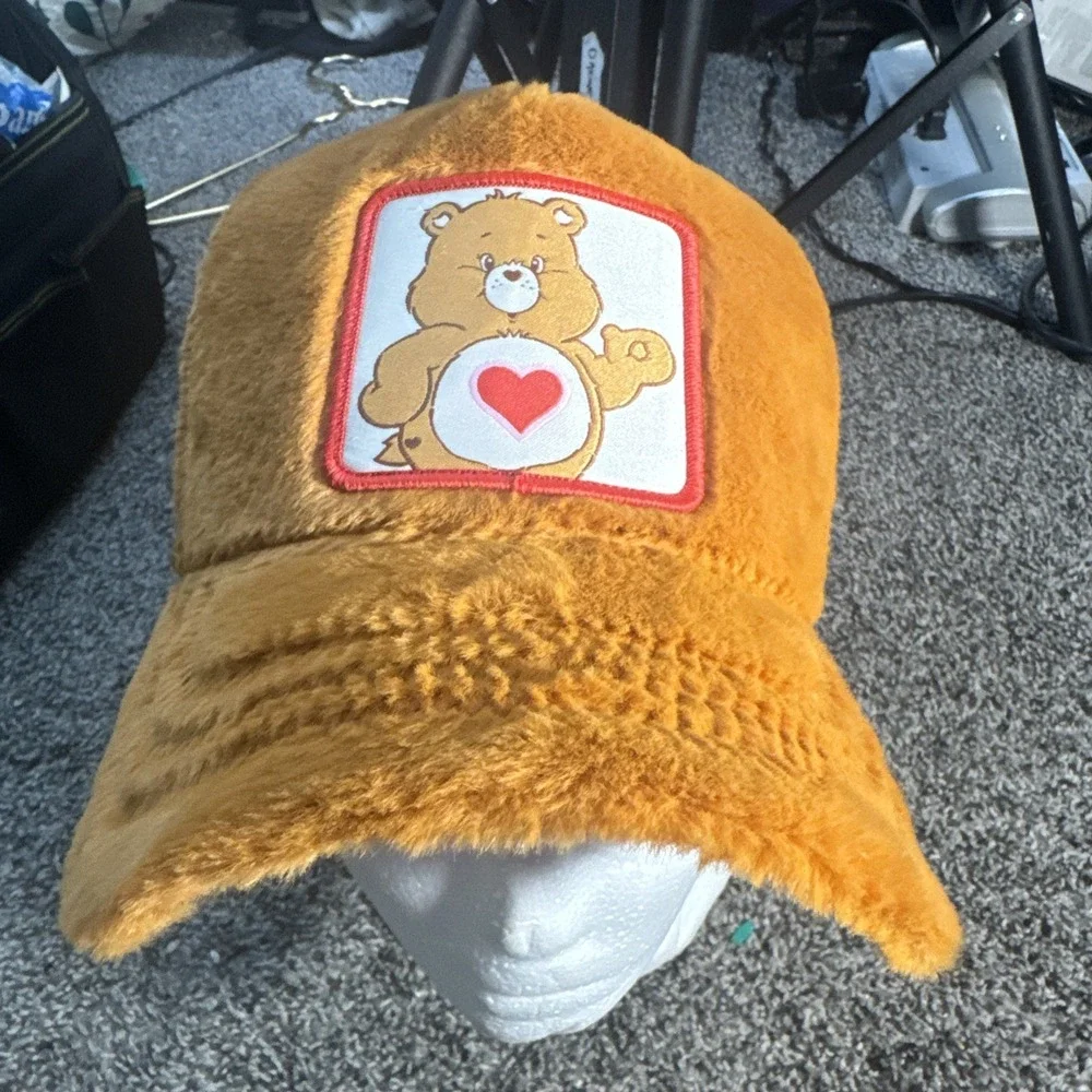 OVERLORD X Care Bears: Tender Heart Bear Trucker Cap New